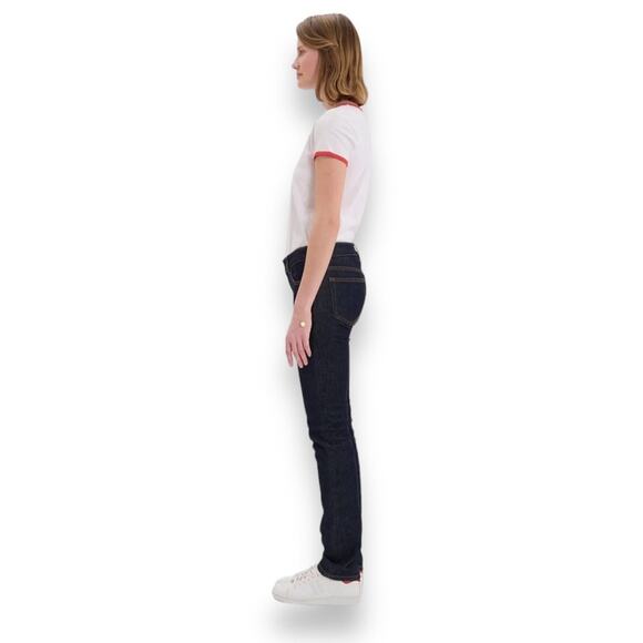 Notify NFY Anemone Straight Leg Dark Wash Denim Jeans Women's 28 Blue - Picture 2 of 11